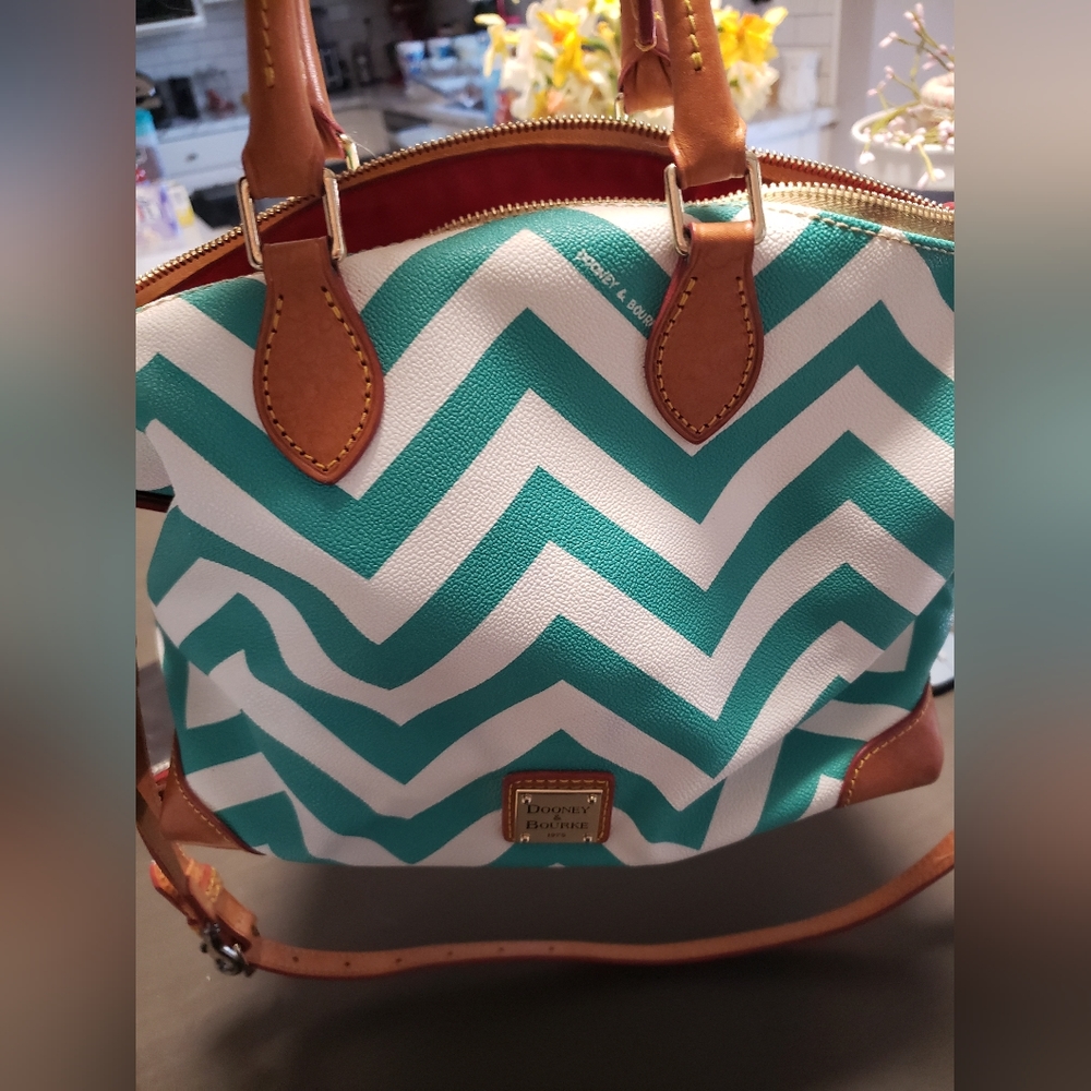 Dooney and Bourke Chevron Satchel